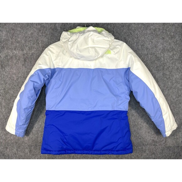 North Face Hyvent Juniors Size 18 XL Purple Jacket Coat with Hood Lined Winter - Picture 4 of 12